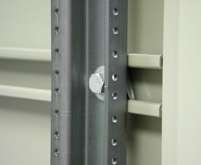 Combination Rail Mounted in Cabinet